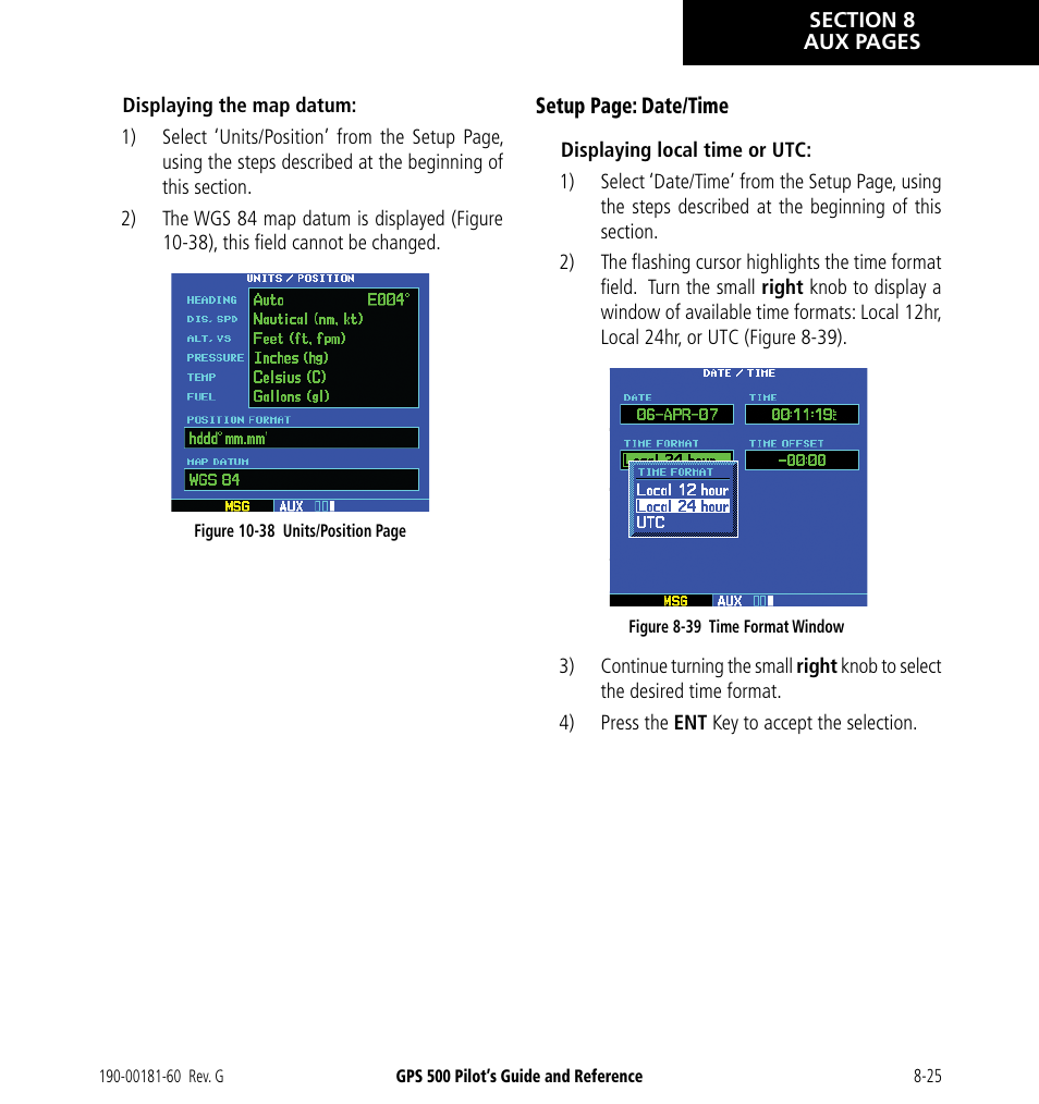 Garmin GPS 500 User Manual | Page 159 / 256