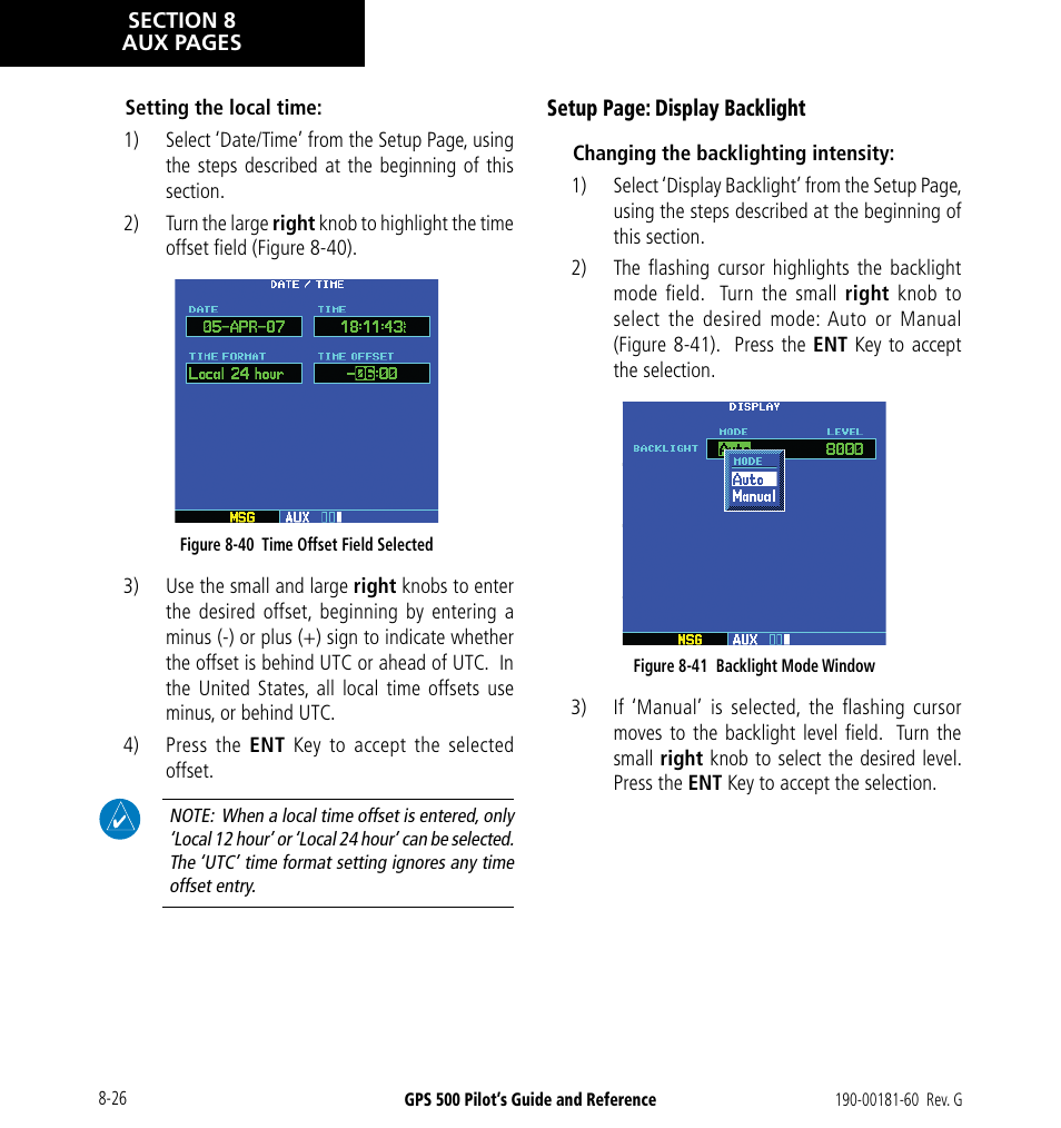 Garmin GPS 500 User Manual | Page 160 / 256