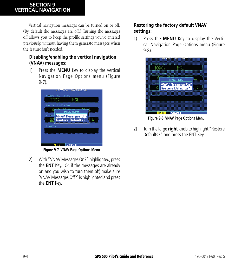 Garmin GPS 500 User Manual | Page 166 / 256