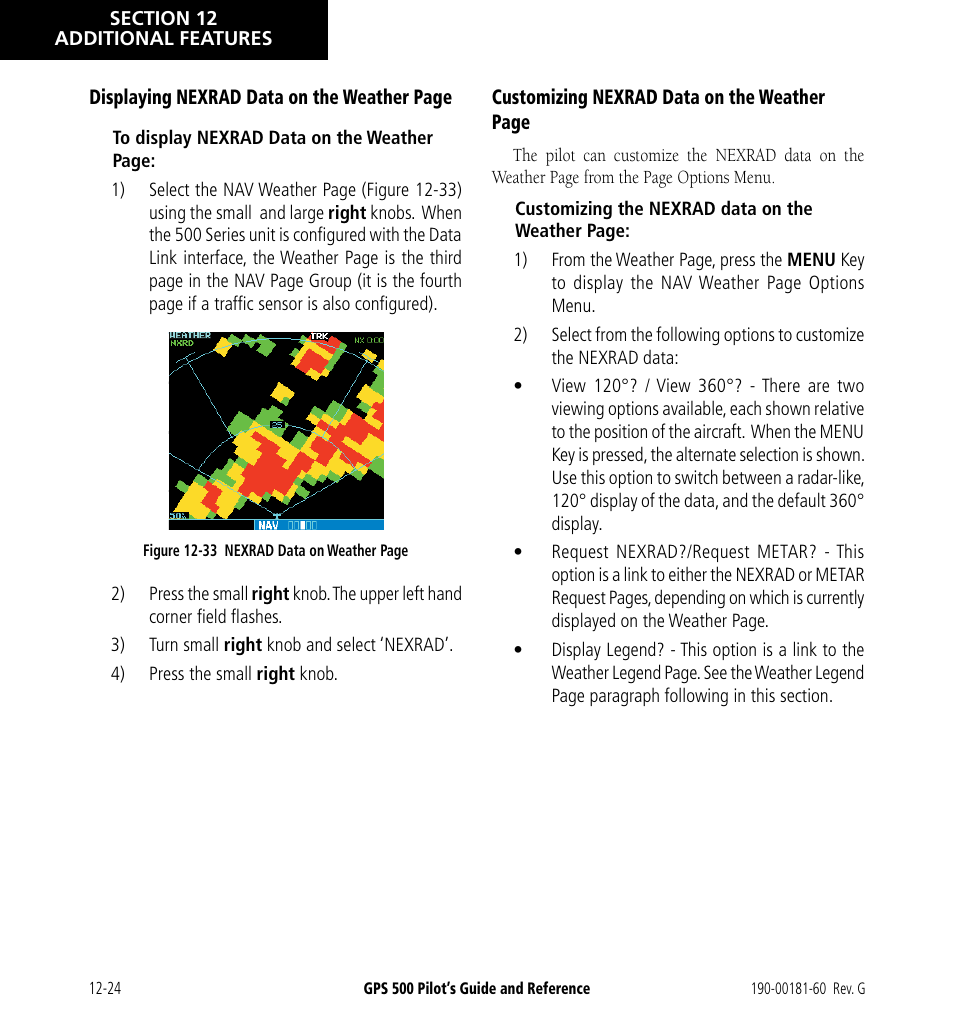 Garmin GPS 500 User Manual | Page 212 / 256