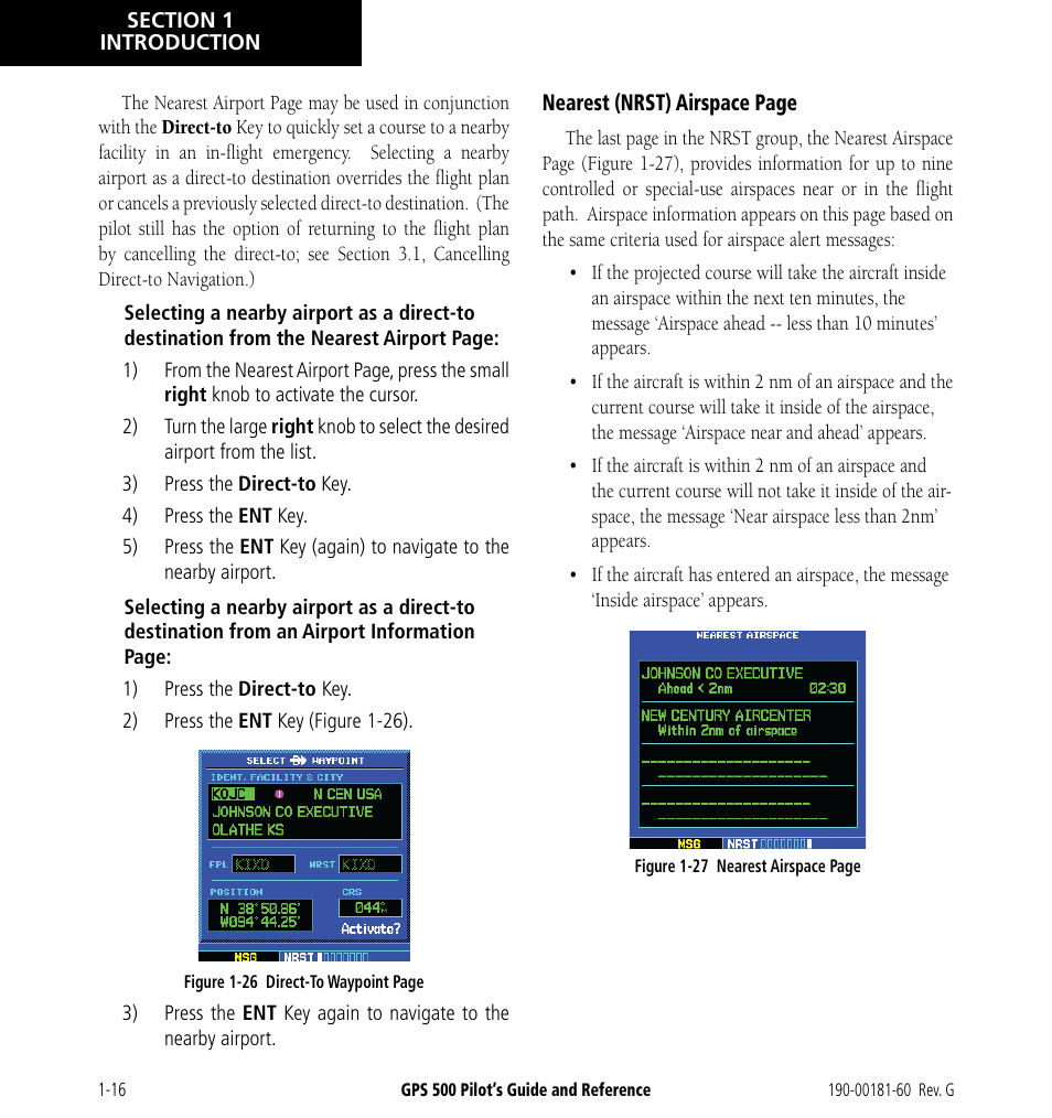 Garmin GPS 500 User Manual | Page 24 / 256