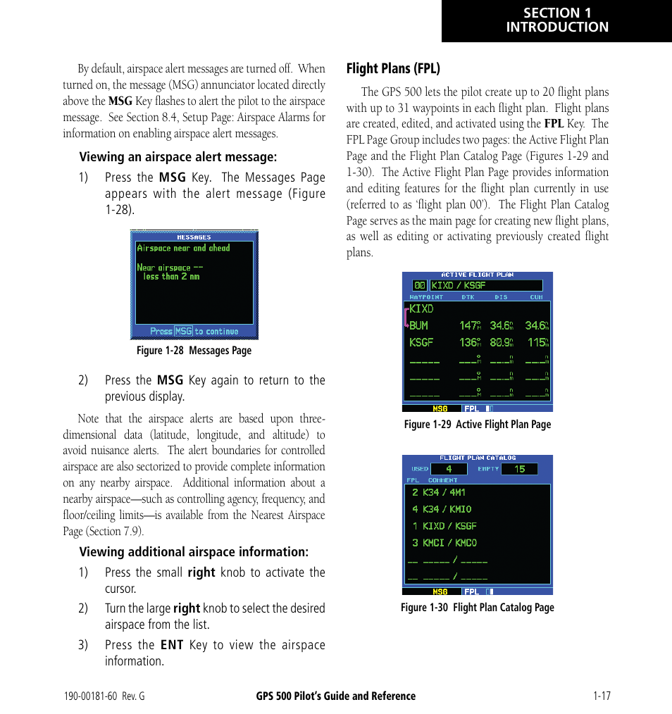 Garmin GPS 500 User Manual | Page 25 / 256