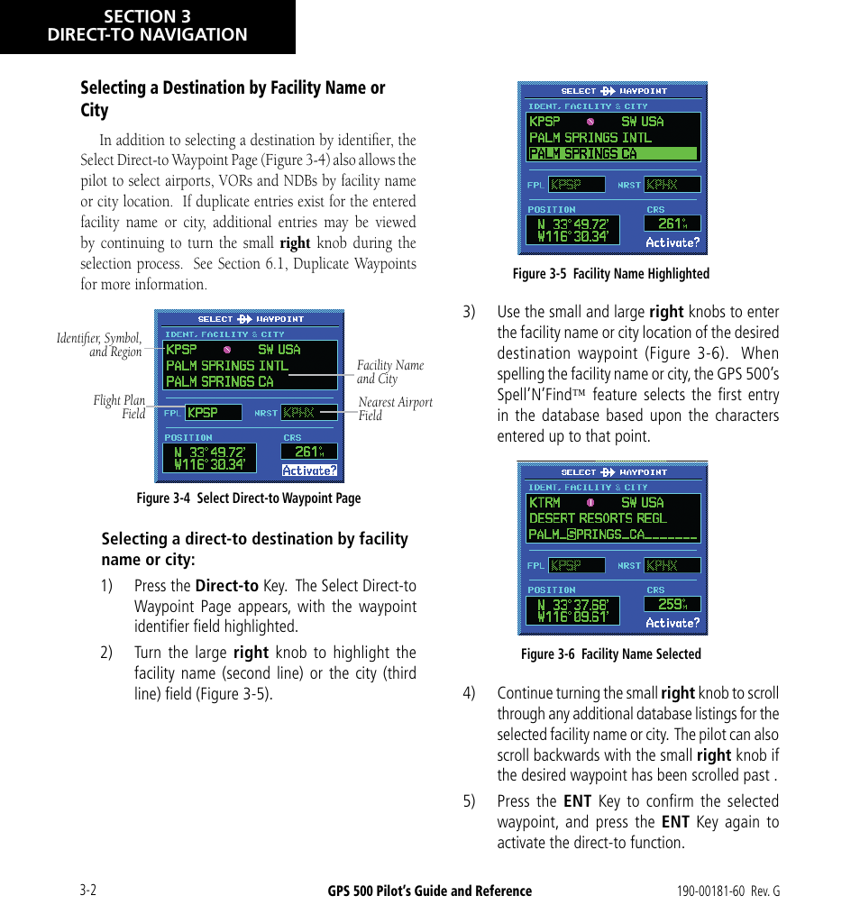 Garmin GPS 500 User Manual | Page 52 / 256