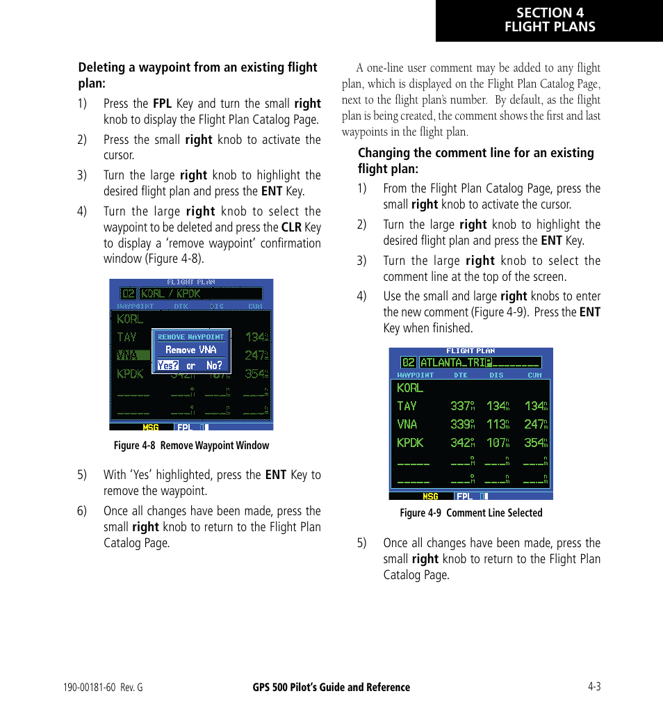 Garmin GPS 500 User Manual | Page 59 / 256