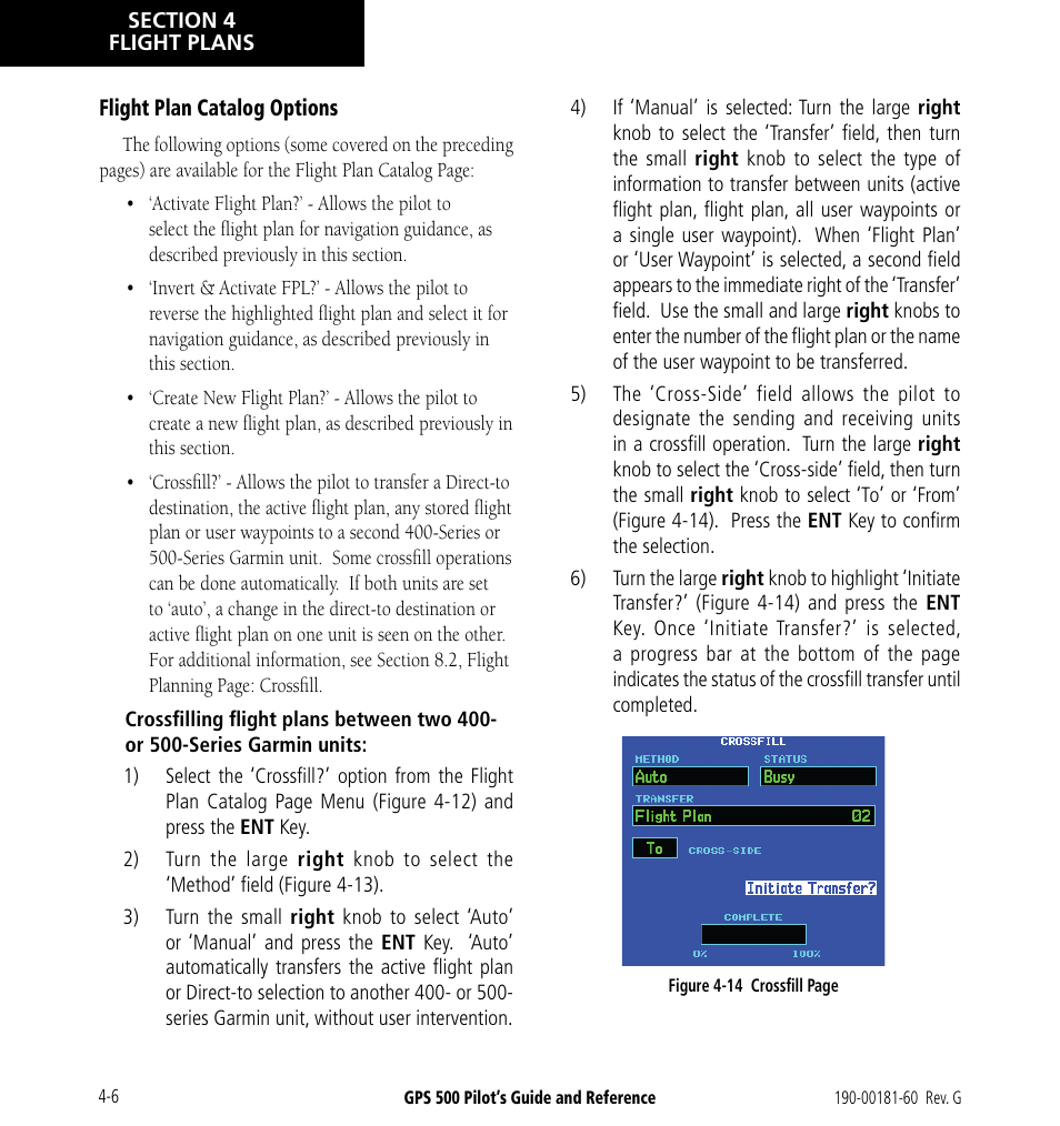 Garmin GPS 500 User Manual | Page 62 / 256