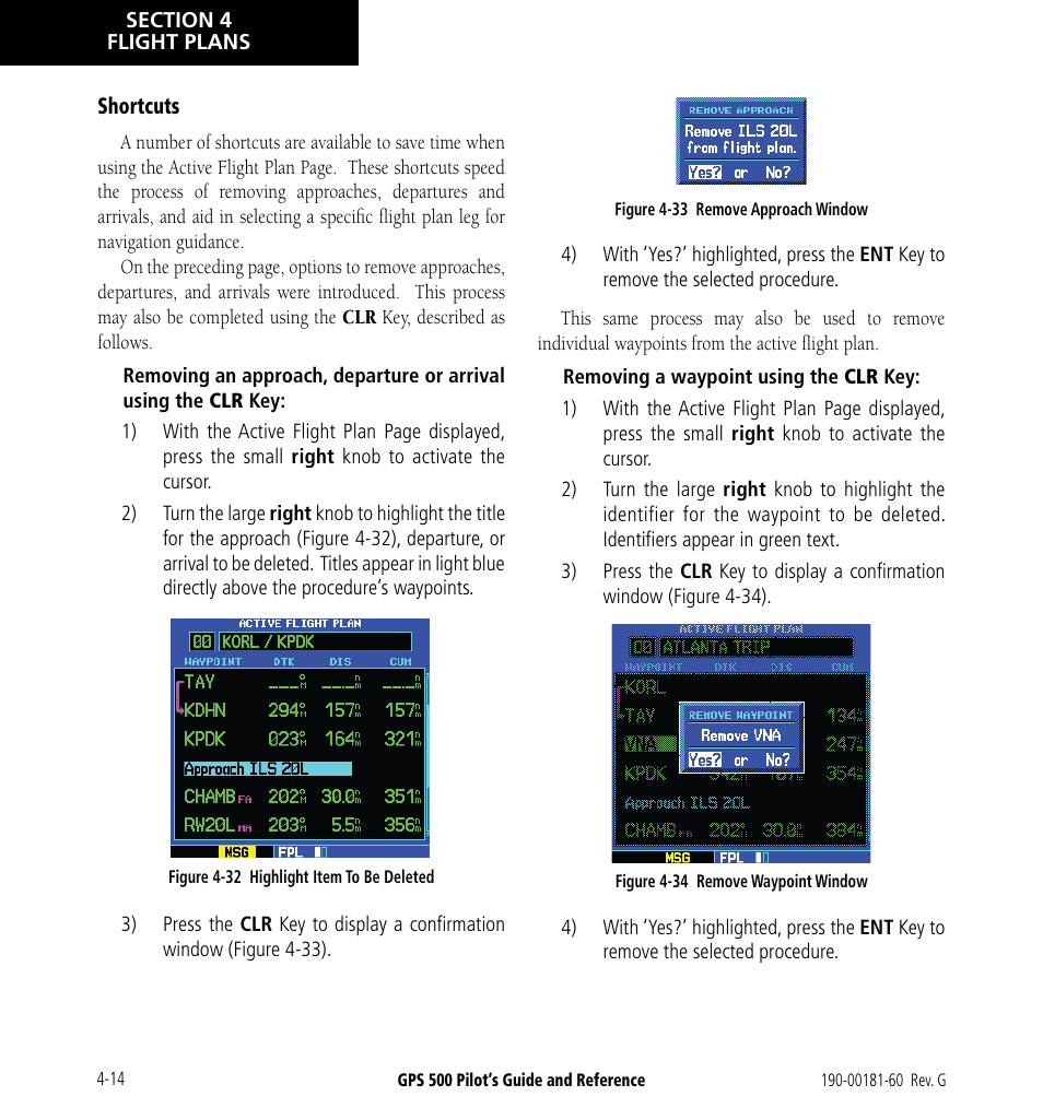 Garmin GPS 500 User Manual | Page 70 / 256