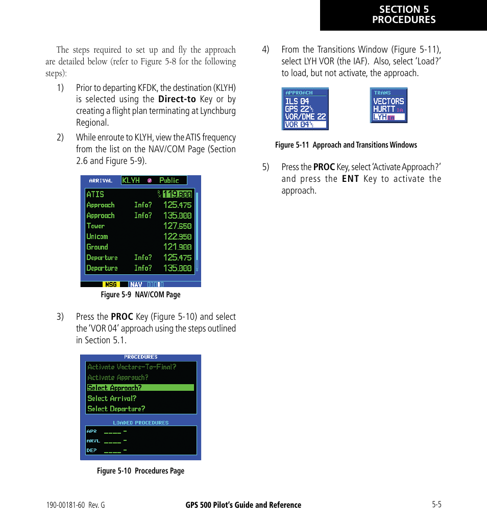 Garmin GPS 500 User Manual | Page 77 / 256