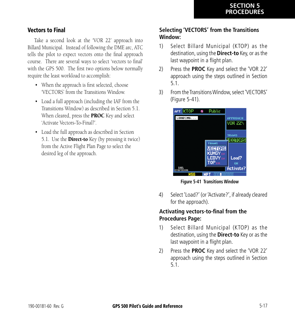 Garmin GPS 500 User Manual | Page 89 / 256
