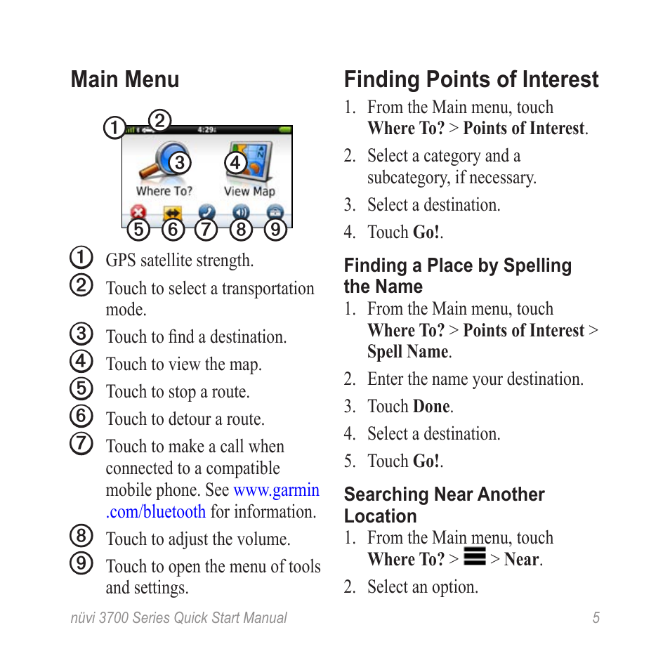 Garmin nuvi 3790T User Manual | Page 5 / 12