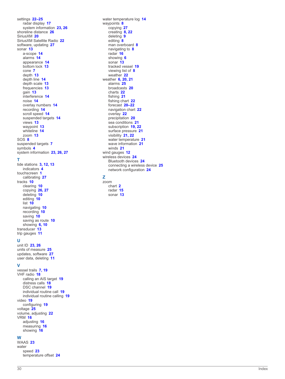 Garmin GPSMAP 751xs User Manual | Page 36 / 38