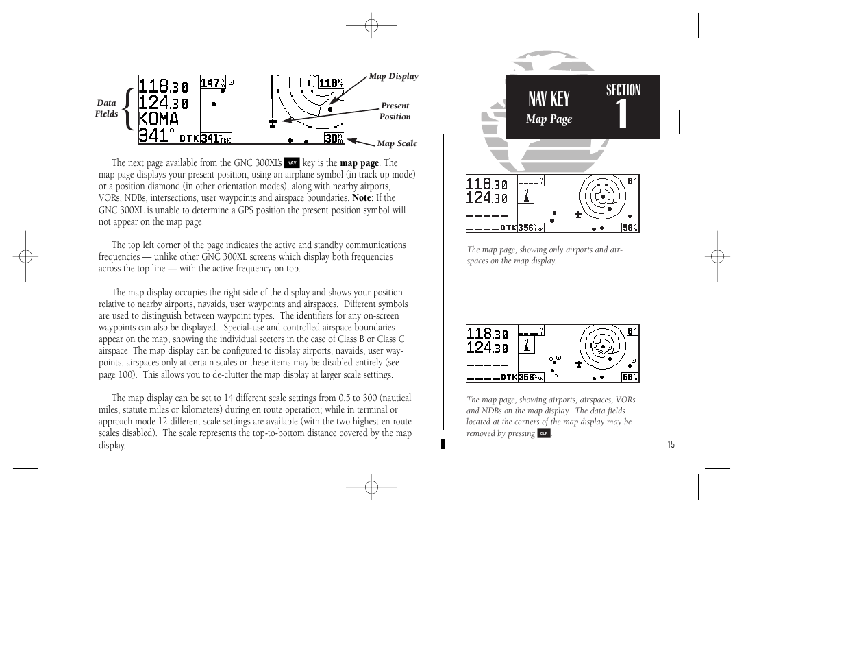 Nav key | Garmin GNC 300XL TSO User Manual | Page 25 / 150