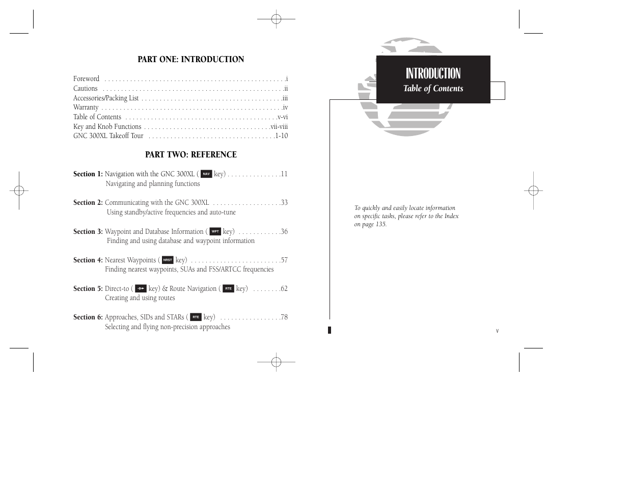 Introduction | Garmin GNC 300XL TSO User Manual | Page 7 / 150