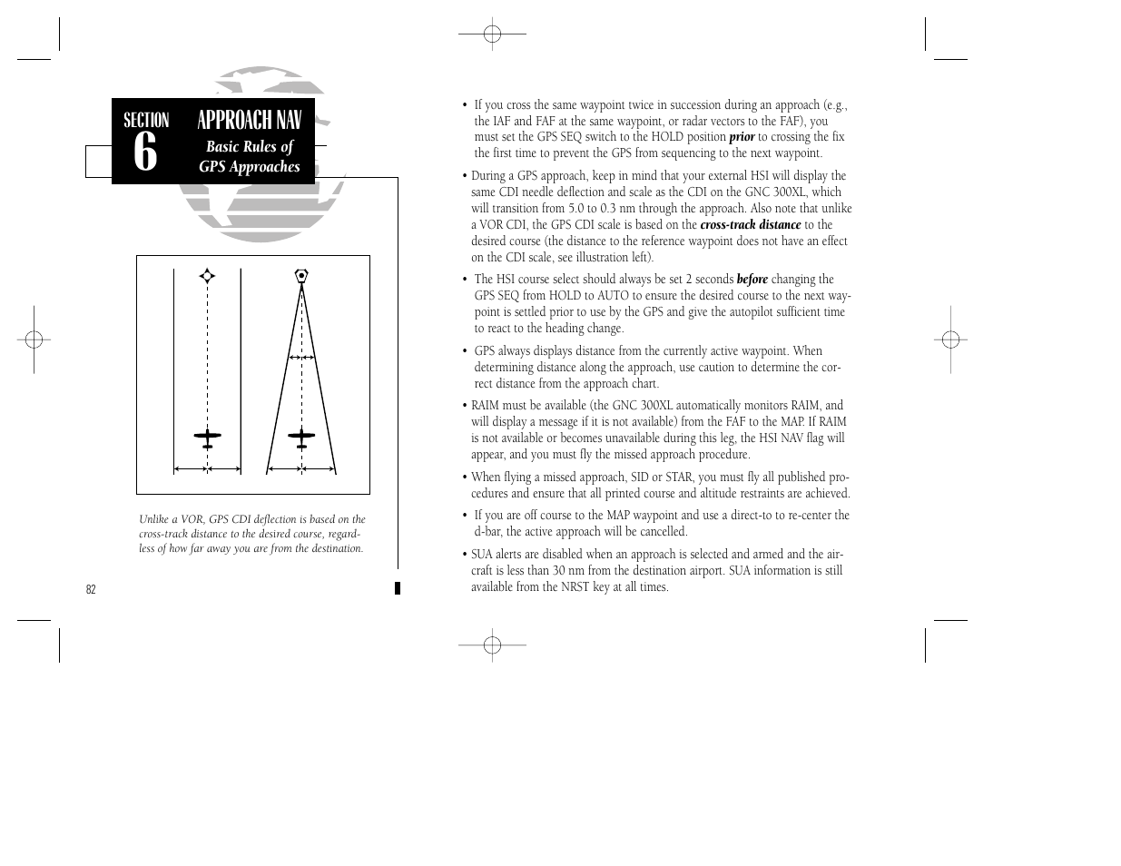 Approach nav | Garmin GNC 300XL TSO User Manual | Page 92 / 150