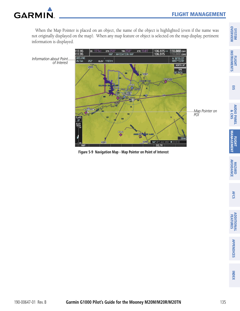 Flight management | Garmin G1000 Mooney M20TN User Manual | Page 146 / 494