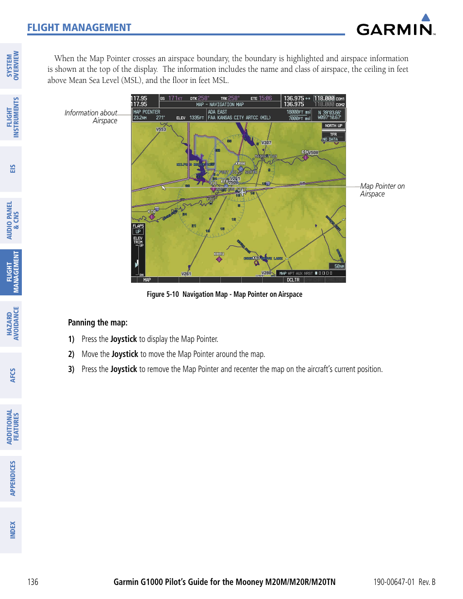 Flight management | Garmin G1000 Mooney M20TN User Manual | Page 147 / 494