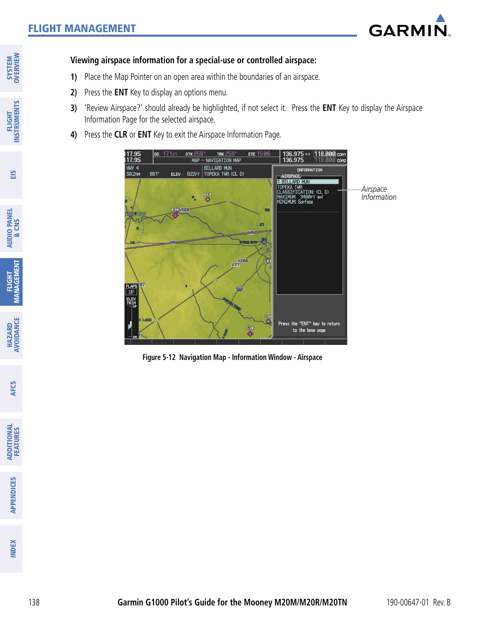 Flight management | Garmin G1000 Mooney M20TN User Manual | Page 149 / 494