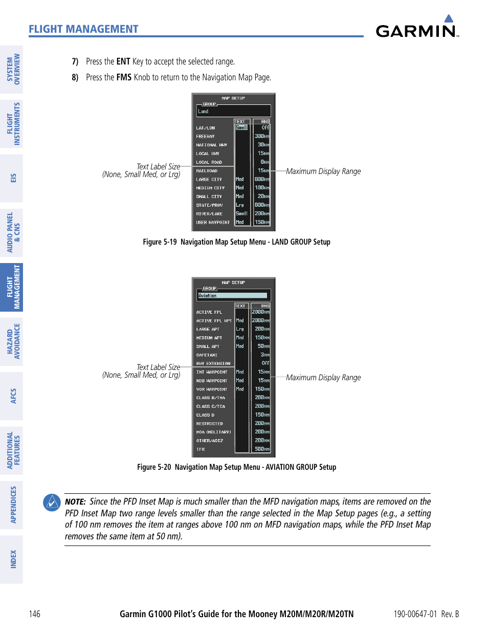 Flight management | Garmin G1000 Mooney M20TN User Manual | Page 157 / 494