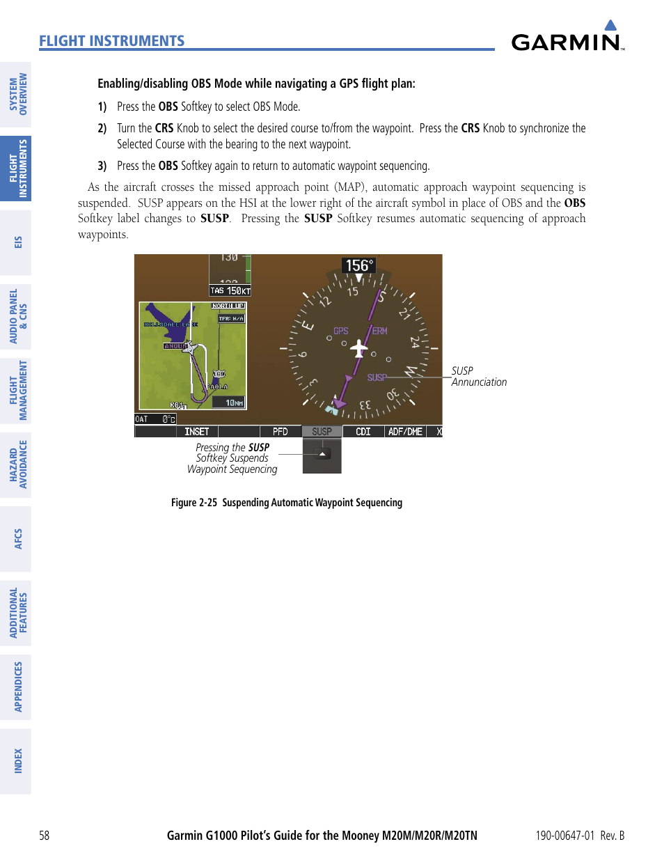 Flight instruments | Garmin G1000 Mooney M20TN User Manual | Page 69 / 494