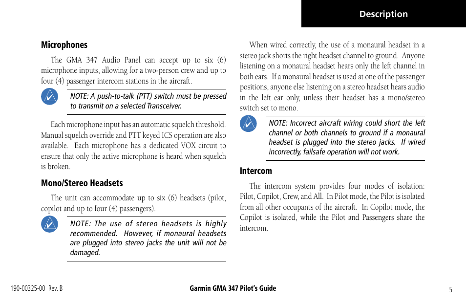 Garmin GMA 347 User Manual | Page 7 / 18