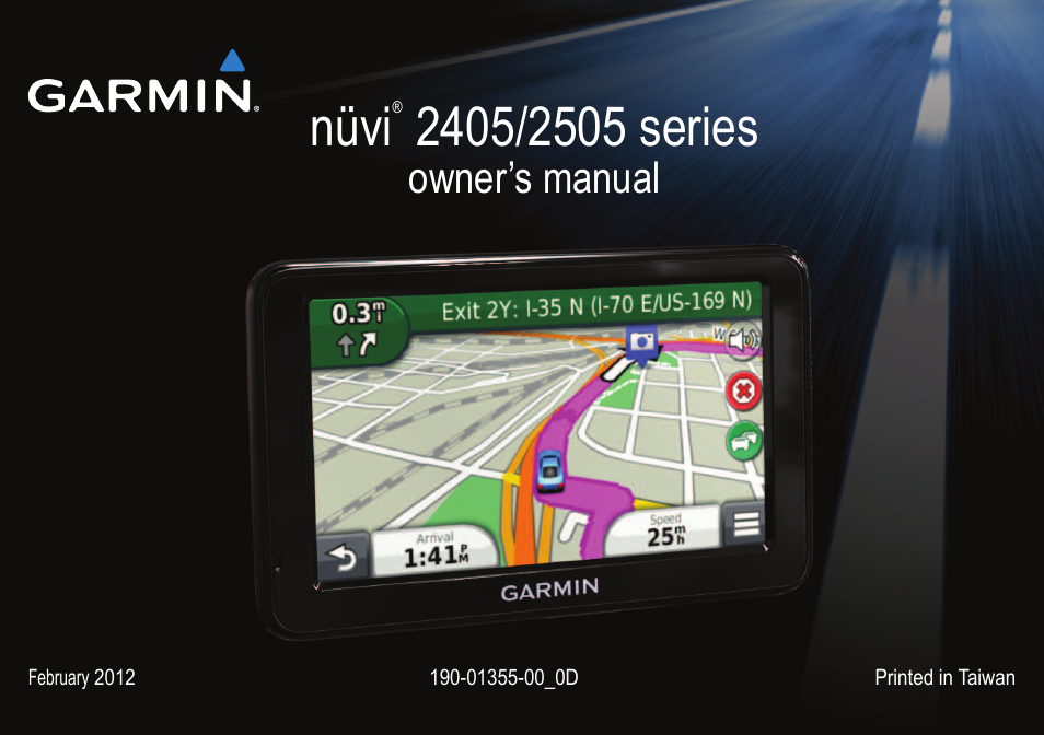 Garmin nuvi 2595LT User Manual | 88 pages