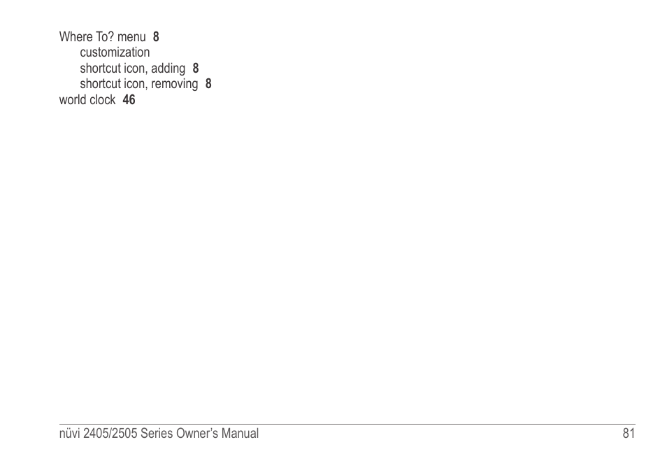 Garmin nuvi 2595LT User Manual | Page 87 / 88