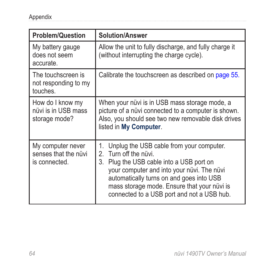 Garmin nuvi 1490TV User Manual | Page 66 / 76