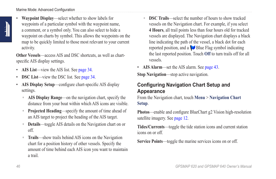 Garmin GPSMAP 640 User Manual | Page 52 / 84