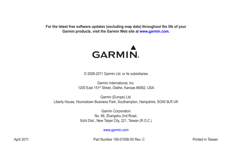 Garmin GPSMAP 640 User Manual | Page 84 / 84