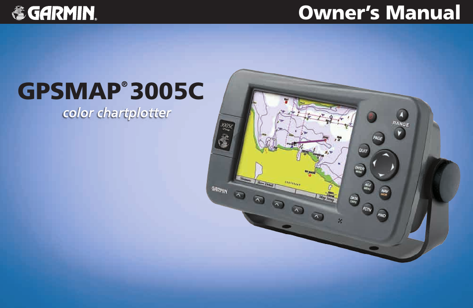 Garmin GPSMAP 3005C User Manual | 124 pages