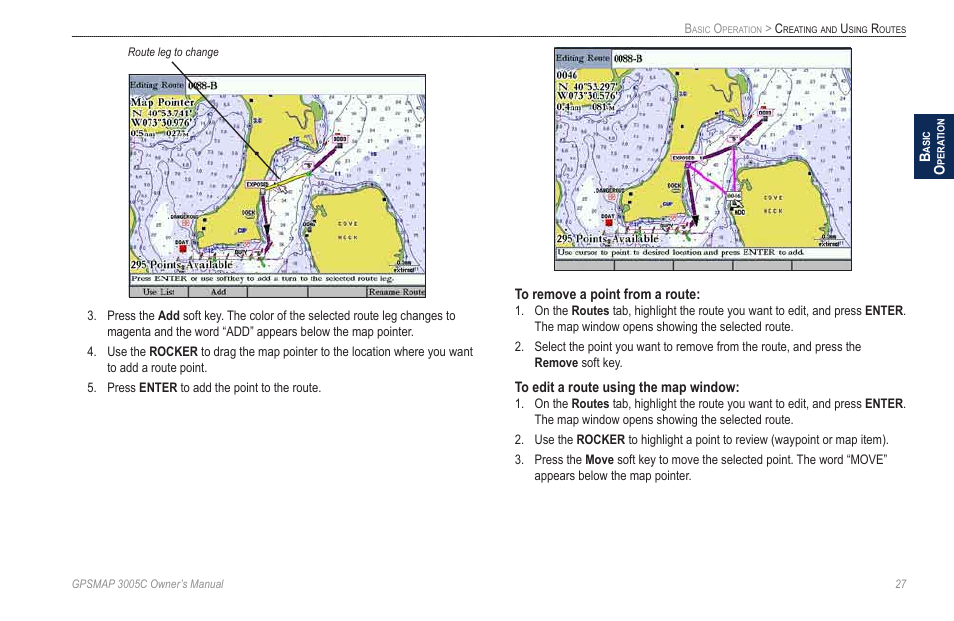 Garmin GPSMAP 3005C User Manual | Page 35 / 124