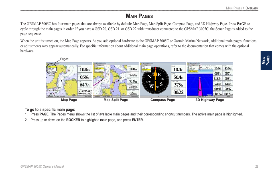 Garmin GPSMAP 3005C User Manual | Page 37 / 124