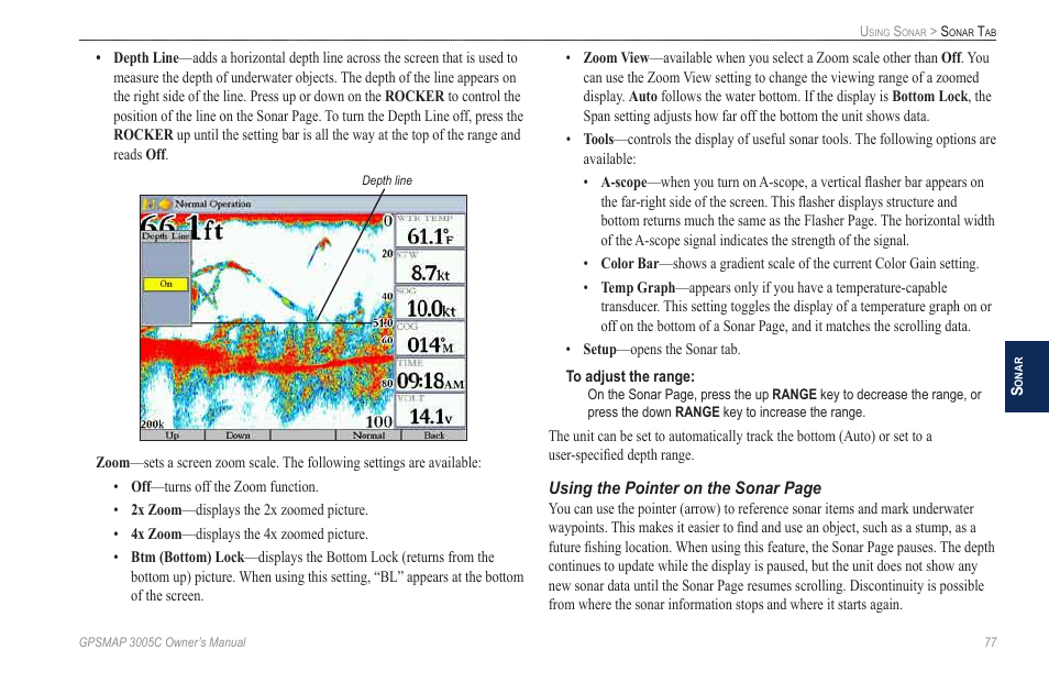 Garmin GPSMAP 3005C User Manual | Page 85 / 124