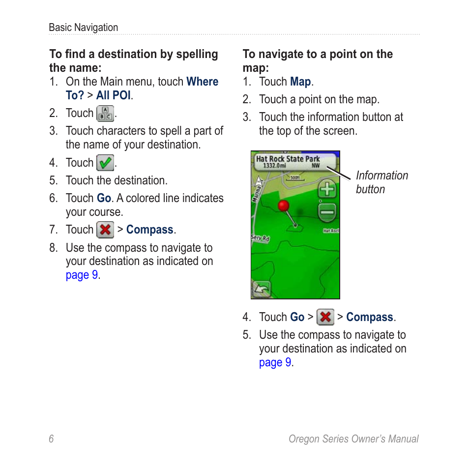 Garmin Oregon 400t User Manual | Page 14 / 56