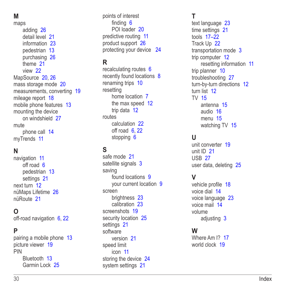 Garmin nuvi 2580TV User Manual | Page 34 / 36