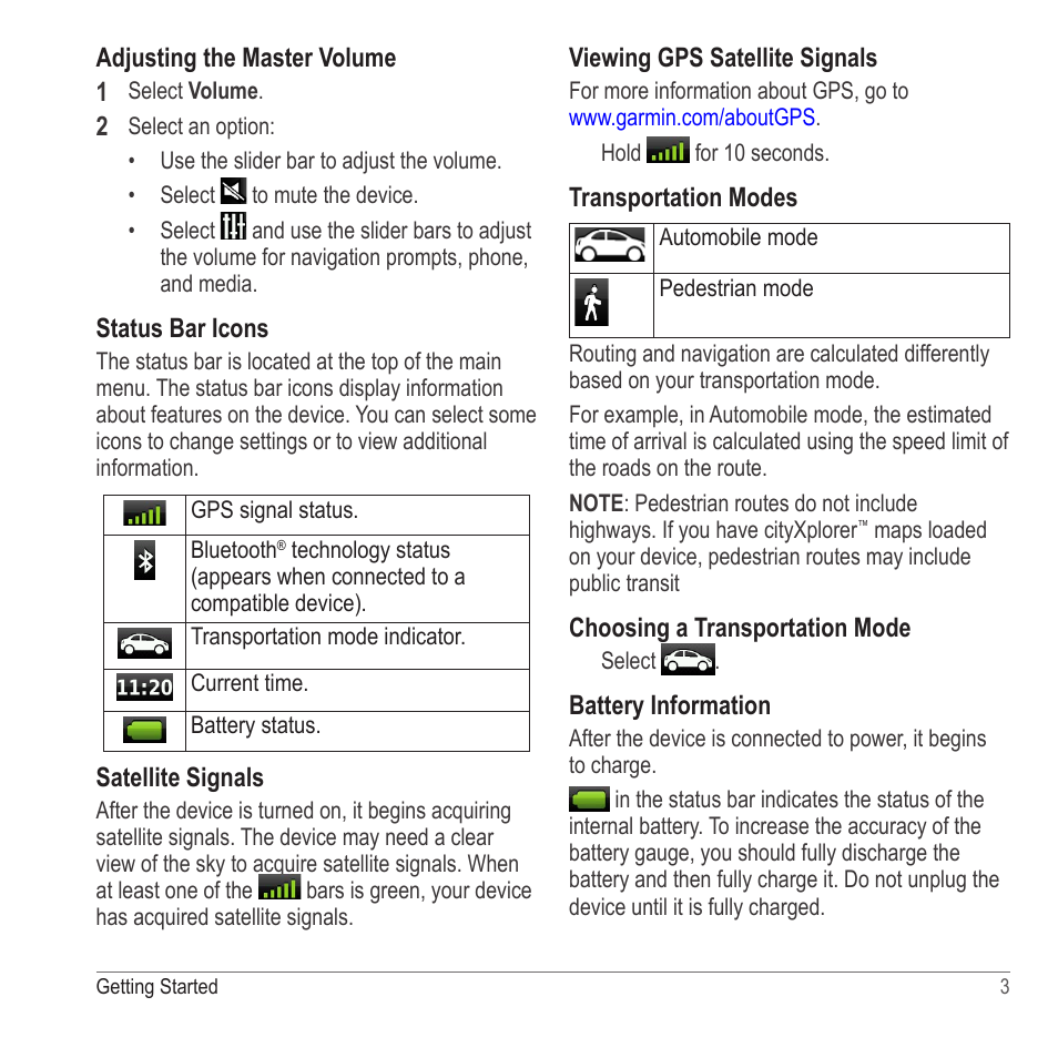 Garmin nuvi 2580TV User Manual | Page 7 / 36