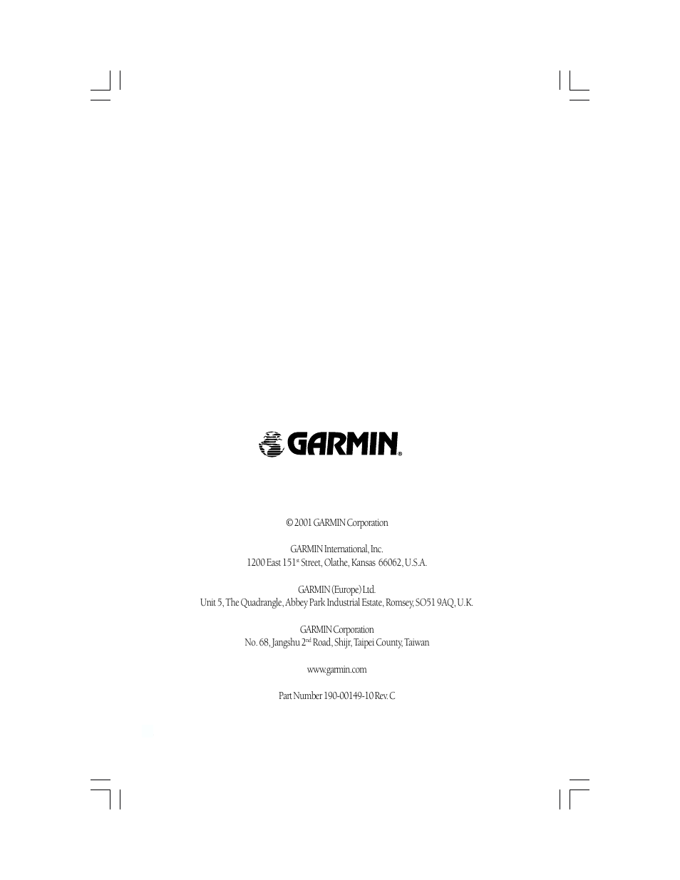 Garmin GMA 340 User Manual | Page 12 / 12