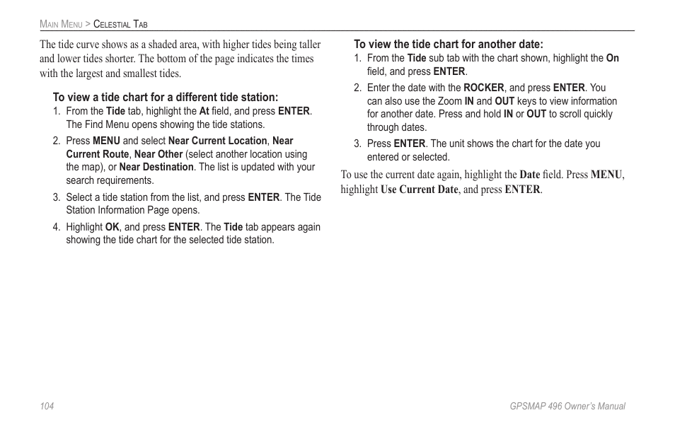 Garmin GPSMAP 496 User Manual | Page 112 / 164