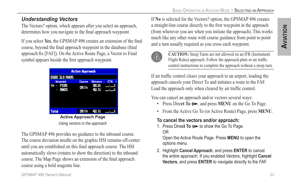 Garmin GPSMAP 496 User Manual | Page 31 / 164