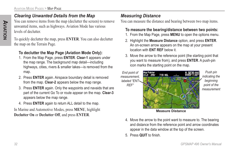 Garmin GPSMAP 496 User Manual | Page 40 / 164