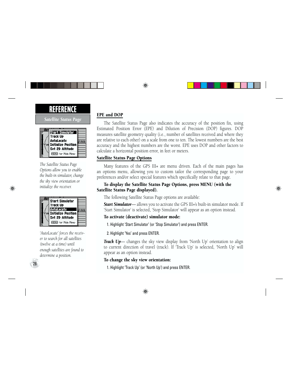 Reference | Garmin GPS III Plus User Manual | Page 38 / 114