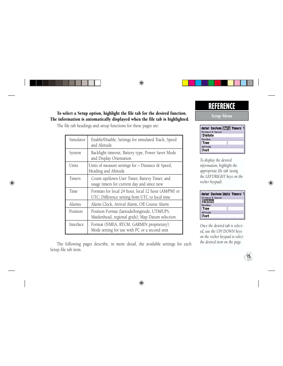 Reference | Garmin GPS III Plus User Manual | Page 85 / 114