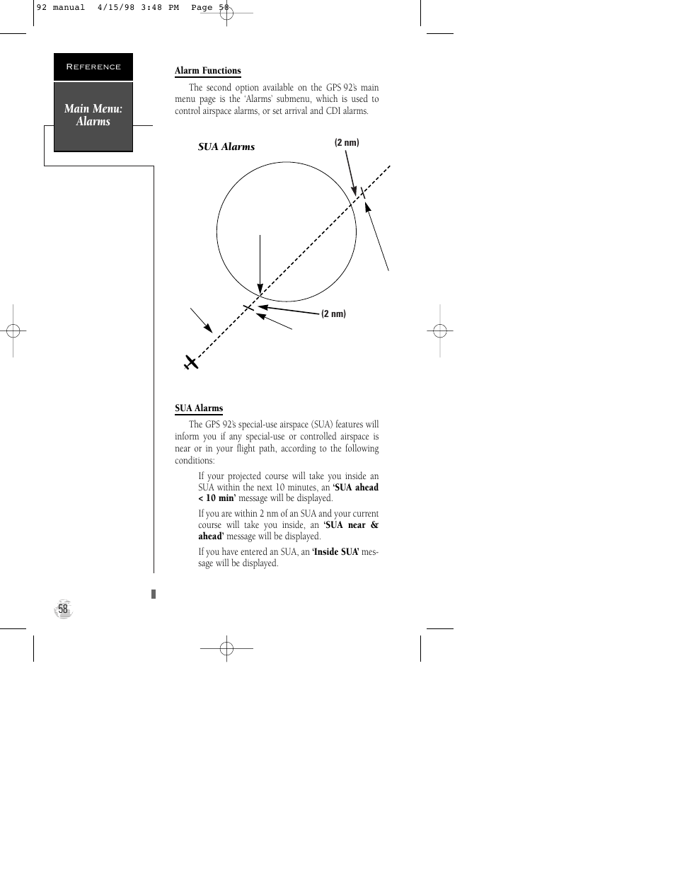 Garmin GPS 92 User Manual | Page 64 / 84