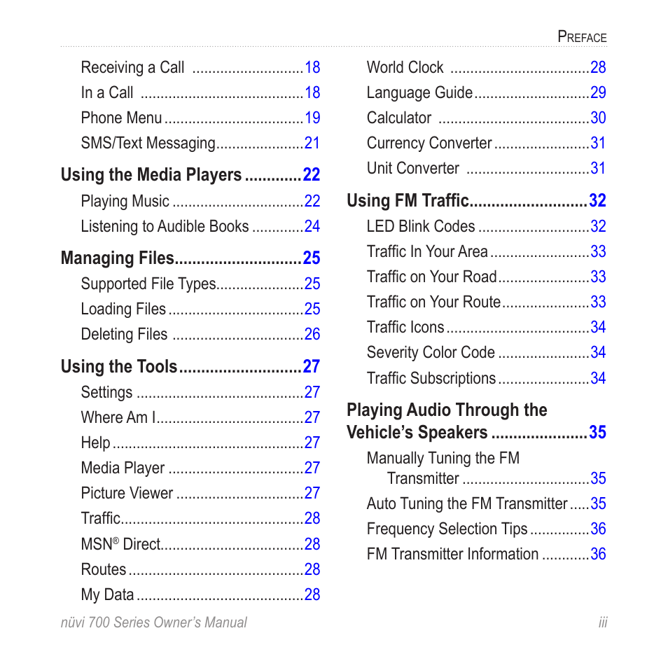 Garmin nuvi 780 User Manual | Page 5 / 66