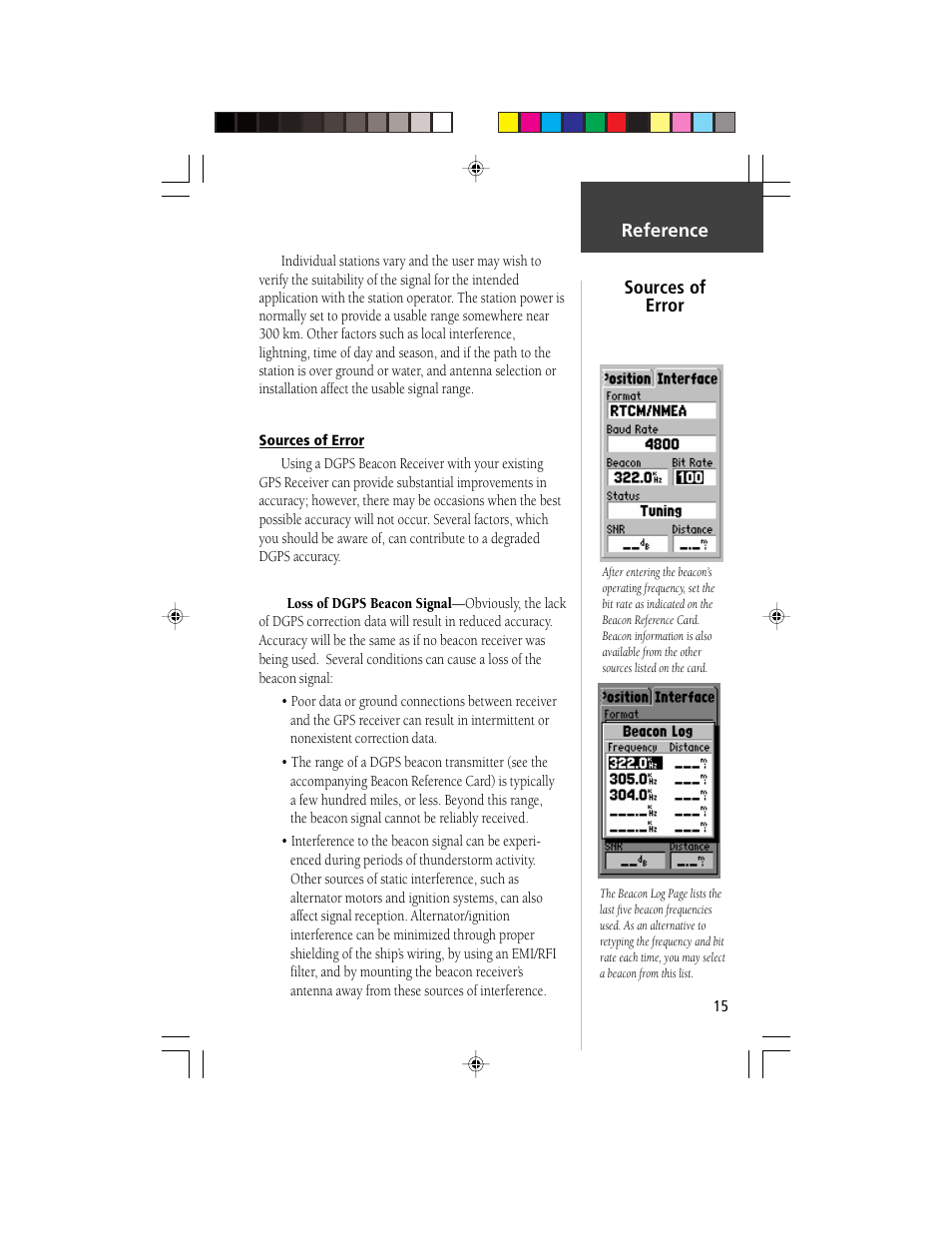 Garmin GBR 21 User Manual | Page 17 / 24