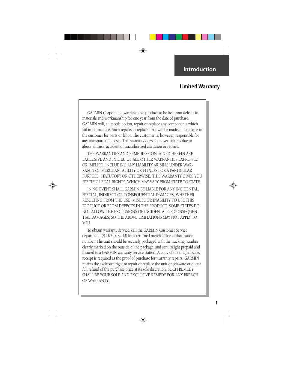 Garmin GBR 21 User Manual | Page 3 / 24