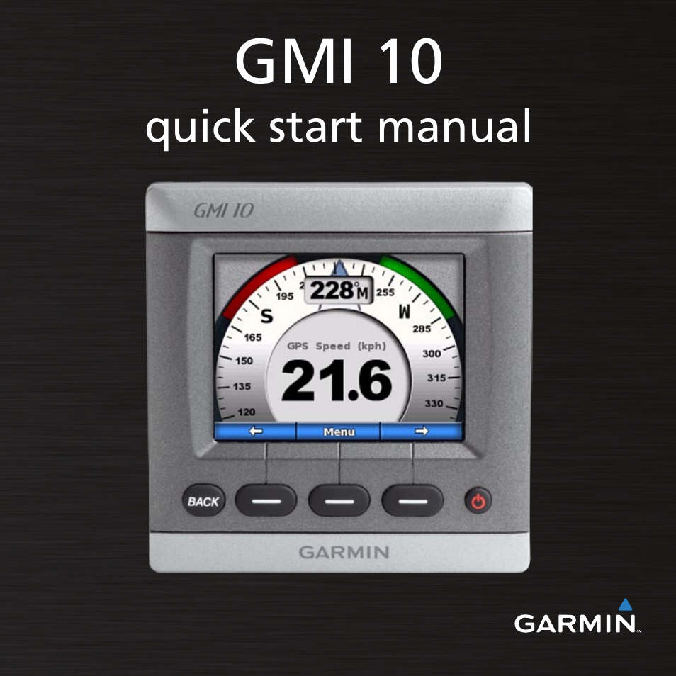 Garmin GMI 20 User Manual | 20 pages