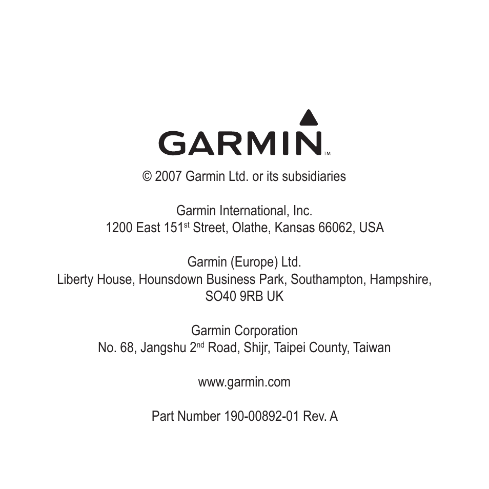 Garmin GMI 20 User Manual | Page 20 / 20