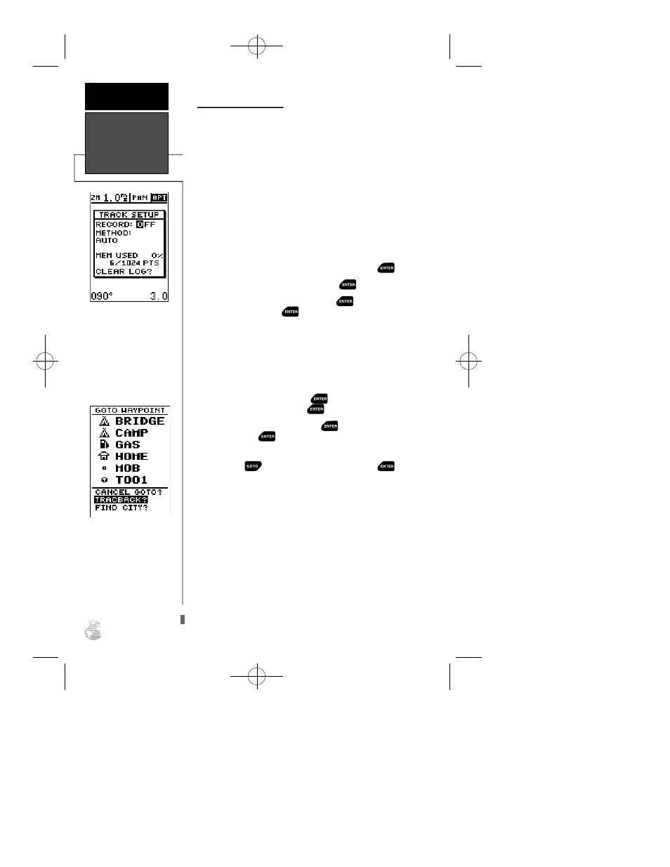 Tracback | Garmin GPS 12XL User Manual | Page 28 / 66