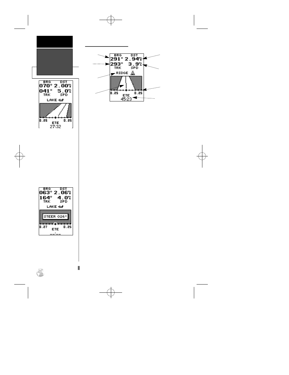 Highway page | Garmin GPS 12XL User Manual | Page 38 / 66