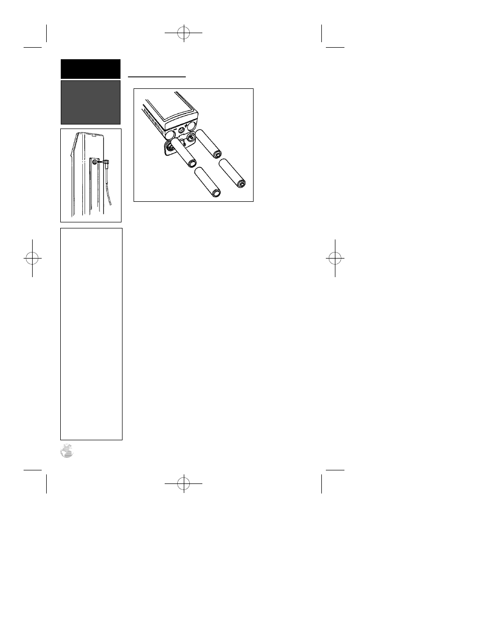Battery installation | Garmin GPS 12XL User Manual | Page 8 / 66